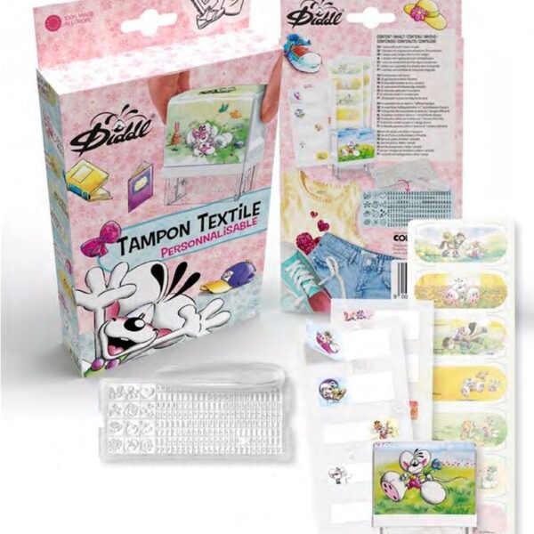 Diddl DIY textielstempelset